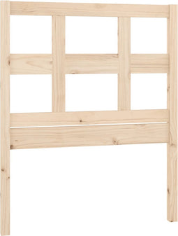 vidaXL - Hoofdbord - 95,5x4x100 - cm - massief - grenenhout