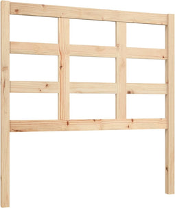 vidaXL - Hoofdbord - 95,5x4x100 - cm - massief - grenenhout