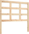 vidaXL - Hoofdbord - 95,5x4x100 - cm - massief - grenenhout