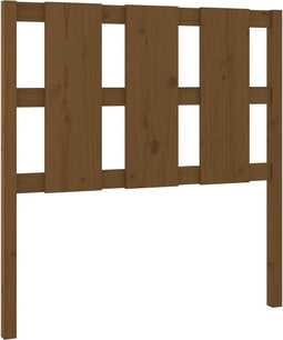 vidaXL - Hoofdbord - 95,5x4x100 - cm - massief - grenenhout - honingbruin