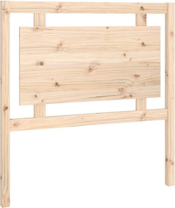 vidaXL - Hoofdbord - 95,5x4x100 - cm - massief - grenenhout