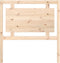 vidaXL - Hoofdbord - 95,5x4x100 - cm - massief - grenenhout