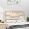 vidaXL - Hoofdbord - 95,5x4x100 - cm - massief - grenenhout