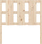 vidaXL - Hoofdbord - 95,5x4x100 - cm - massief - grenenhout