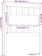 vidaXL - Hoofdbord - 95,5x4x100 - cm - massief - grenenhout - honingbruin