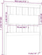vidaXL - Hoofdbord - 95,5x4x100 - cm - massief - grenenhout - wit