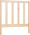vidaXL - Hoofdbord - 95x4x100 - cm - massief - grenenhout