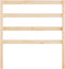 vidaXL - Hoofdbord - 95x4x100 - cm - massief - grenenhout