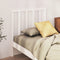 vidaXL - Hoofdbord - 95x4x100 - cm - massief - grenenhout - wit