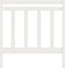 vidaXL - Hoofdbord - 95x4x100 - cm - massief - grenenhout - wit