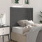 vidaXL - Hoofdbord - 96x4x100 - cm - massief - grenenhout - grijs