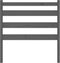 vidaXL - Hoofdbord - 96x4x100 - cm - massief - grenenhout - grijs