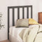vidaXL - Hoofdbord - 96x4x100 - cm - massief - grenenhout - grijs