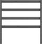 vidaXL - Hoofdbord - 96x4x100 - cm - massief - grenenhout - grijs