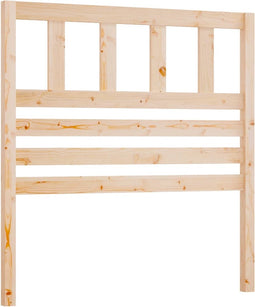 vidaXL - Hoofdbord - 96x4x100 - cm - massief - grenenhout
