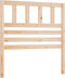 vidaXL - Hoofdbord - 96x4x100 - cm - massief - grenenhout