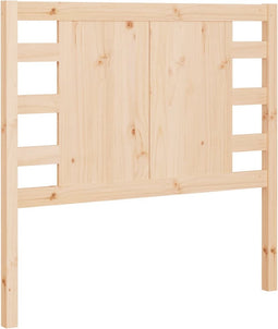 vidaXL - Hoofdbord - 96x4x100 - cm - massief - grenenhout