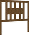 vidaXL - Hoofdbord - 96x4x100 - cm - massief - grenenhout - honingbruin
