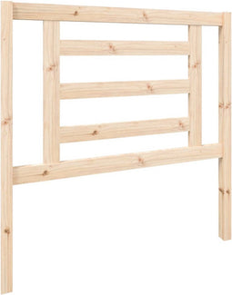 vidaXL - Hoofdbord - 96x4x100 - cm - massief - grenenhout