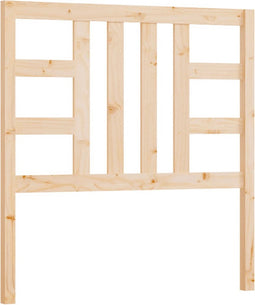 vidaXL - Hoofdbord - 96x4x100 - cm - massief - grenenhout