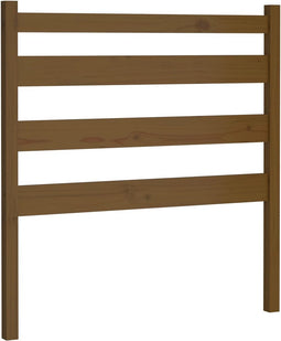 vidaXL - Hoofdbord - 96x4x100 - cm - massief - grenenhout - honingbruin