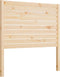 vidaXL - Hoofdbord - 96x4x100 - cm - massief - grenenhout