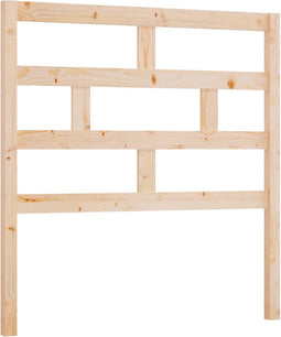 vidaXL - Hoofdbord - 96x4x100 - cm - massief - grenenhout