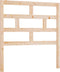 vidaXL - Hoofdbord - 96x4x100 - cm - massief - grenenhout
