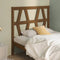 vidaXL - Hoofdbord - 96x4x100 - cm - massief - grenenhout - honingbruin