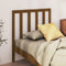 vidaXL - Hoofdbord - 96x4x100 - cm - massief - grenenhout - honingbruin