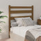 vidaXL - Hoofdbord - 96x4x100 - cm - massief - grenenhout - honingbruin