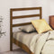vidaXL - Hoofdbord - 96x4x100 - cm - massief - grenenhout - honingbruin