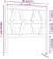 vidaXL - Hoofdbord - 96x4x100 - cm - massief - grenenhout