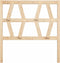 vidaXL - Hoofdbord - 96x4x100 - cm - massief - grenenhout