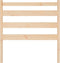 vidaXL - Hoofdbord - 96x4x100 - cm - massief - grenenhout
