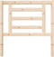 vidaXL - Hoofdbord - 96x4x100 - cm - massief - grenenhout
