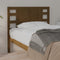 vidaXL - Hoofdbord - 96x4x100 - cm - massief - grenenhout - honingbruin