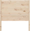 vidaXL - Hoofdbord - 96x4x100 - cm - massief - grenenhout