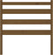 vidaXL - Hoofdbord - 96x4x100 - cm - massief - grenenhout - honingbruin