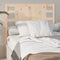 vidaXL - Hoofdbord - 96x4x100 - cm - massief - grenenhout
