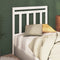 vidaXL - Hoofdbord - 96x4x100 - cm - massief - grenenhout - wit