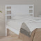 vidaXL - Hoofdbord - 96x4x100 - cm - massief - grenenhout - wit