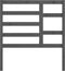 vidaXL - Hoofdbord - 96x4x104 - cm - massief - grenenhout - grijs