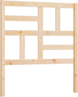 vidaXL - Hoofdbord - 96x4x104 - cm - massief - grenenhout
