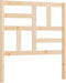 vidaXL - Hoofdbord - 96x4x104 - cm - massief - grenenhout