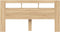 vidaXL - Hoofdbord - met - LED - 200x18,5x103,5 - cm - bewerkt - hout - sonoma - eiken