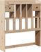 vidaXL - Hoofdbord - met - opbergruimte - 100 - cm - massief - grenenhout
