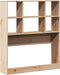 vidaXL - Hoofdbord - met - opbergruimte - 100 - cm - massief - grenenhout
