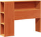 vidaXL - Hoofdbord - met - opbergruimte - 100 - cm - massief - grenenhout - wasbruin