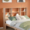 vidaXL - Hoofdbord - met - opbergruimte - 120 - cm - massief - grenenhout